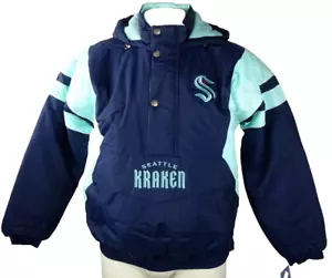 Seattle Kraken NHL Starter Men's Winter Jacket - Picture 1 of 10