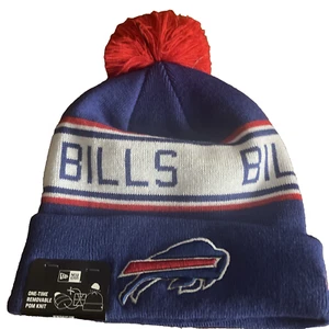 Buffalo Bills Knit Winter Hat Beanie New Era Cap On Field Sideline NWT - Picture 1 of 5