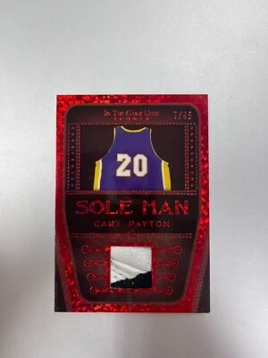 Hoja en el juego 2022 usado suela Gary Payton hombre parche zapato 7/45  Foto 1 de 2