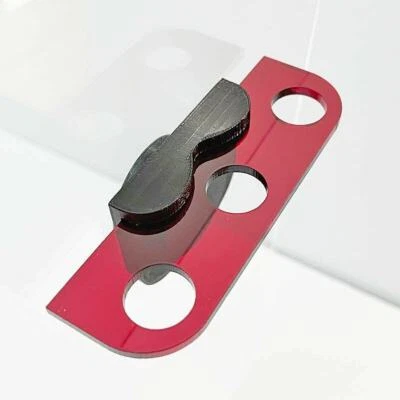 LEAFGREEN SOLUTIONS LLC Acrylic Magnetic Narrow 3 Hole Coral Frag Rack - (Great for smaller nano tanks!)