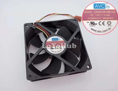 AVC DS09225R12MC238 Cooling Fan DC12V 0.3A 9025 3-Pin - Image 1 of 4