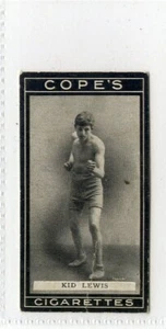 (Gd3584) Cope, Boxers, Kid Lewis 1915 respaldo liso G - Imagen 1 de 4