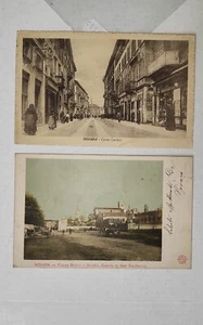 NOVARA CITY-LOT 2 POSTCARDS-C47-155 - Picture 1 of 1