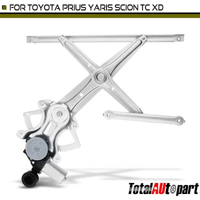 Regulador de ventana con motor izquierdo para Scion tC xD Toyota Prius Yaris 2004-2014 Foto 1 de 4