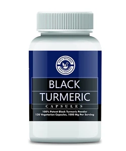Black Turmeric Capsules 120 Capsules - Picture 1 of 6
