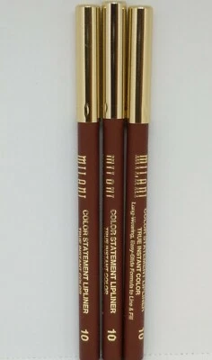 Milani Color Statement True Instant Color Lipliner NEW unsealed #10 Cocoa, 3X. - Image 1 of 4