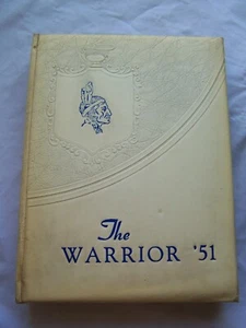 1951 COTTER HIGH SCHOOL YEARBOOK COTTER, ARKANSAS THE WARRIOR - Picture 1 of 1