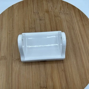 Vintage Retro Mid Century Porcelain TP Toilet Paper Bathroom NOS - Picture 1 of 6