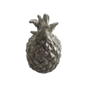 Pineapple Solid Metal Miniature Pineapple 1.25" Tall Mini Realistic - Picture 1 of 4
