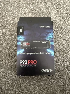 Samsung 990 PRO 4TB SSD M.2 PCIe 4.0 NVMe Solid State Drive - Image 1 of 2