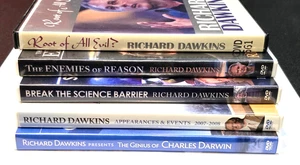 Richard Dawkins 5-DVD bundle: Enemies of Reason—Science Barrier—Darwin (I2-93) - Picture 1 of 16