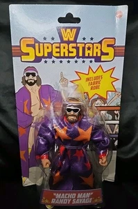 Mattel WWE Superstars Macho Man Randy Savage Action Figure 2022 Nuovo Stress Packa - Foto 1 di 7