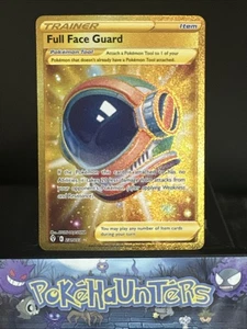 Pokemon Card Full Face Guard 231/203 Secret Rare Evolving Skies Near Mint - Picture 1 of 2