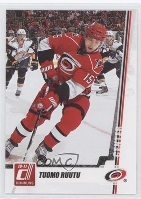2010-11 Donruss Press Proofs /100 Tuomo Ruutu #206 - Image 1 of 2