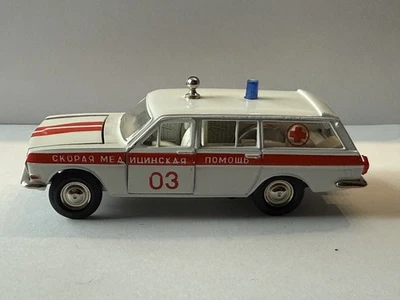 1980's Saratov A99 GAZ-24-02 Volga Station Wagon Ambulance USSR CCCP 1/43 - Image 1 of 4