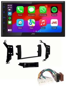 JVC Bluetooth 2DIN MP3 DAB USB Autoradio für Toyota Prius 2004-2009 schwarz - Bild 1 von 9
