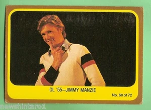 SCANLENS 1977 POPSWOPS CARD #60 Ol '55, JIMMY MANZIE - Picture 1 of 1