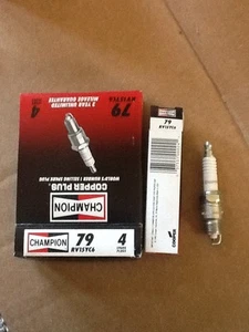 Champion Spark Plugs 79 / RV15YC6 Set Of 4 - Imagen 1 de 2