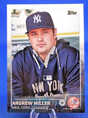 Actualización Topps 2015 #US260 ANDREW MILLER SP IMPRESIÓN CORTA VARIACIÓN NEW YORK YANKEES Foto 1 de 2