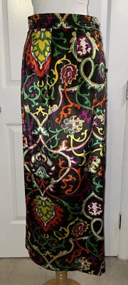 Gottex Israel Vintage 1960’s Trellis design Long Pencil skirt Size Small - Image 1 of 4