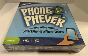Phone Phever Family And Party Trivia Challenge Board Game 2018 New & Sealed - Picture 1 of 7