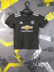 Manchester United Jersey Away football shirt 2020 - 2021 Adidas Kids 2XS ig93 - Picture 1 of 8