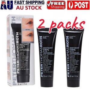 2 PACKS Peter Thomas Roth Instant Firmx Eye Temporary Tightener 1oz/30mL NEW