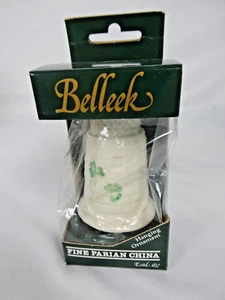 Belleek China Hanging Ornament Bell Dunore Lighthouse #2413 Ireland 3.5" - Picture 1 of 4