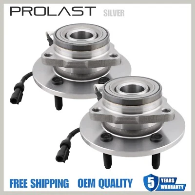 (2) Cojinete de cubo de rueda delantera 4x4 para Ford Expedition Lincoln Navigator 2000-2002 Foto 1 de 4