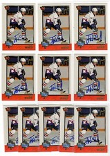 1X JASON WARD 1998 99 Bowman CHL #9 RC Rookie AUTOGRAPH SIGNATURE Lots Available