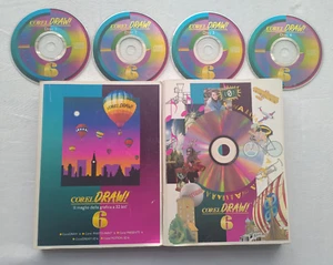 COREL DRAW 6 SUITE GRAFICA PHOTO-PAINT DREAM 4 CD-ROM 2 MANUALI CLIPART WIN 95 - Foto 1 di 2