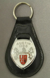 Austin 1100  Key Fob with leather backing  - Imagen 1 de 1