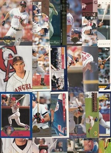 Carte da baseball vintage TIM SALMON 25 ct - tutte diverse - Foto 1 di 1