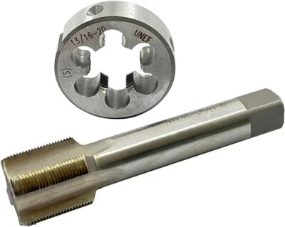 13/16-20 HSS Tap And Die UNEF Machine Thread Tap and Round Thread Die Right Hand - Image 1 of 3