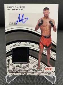 Arnold Allen Patch Auto /30 30th Anniversary 2023 Panini Immaculate UFC MA-AAL - Picture 1 of 2