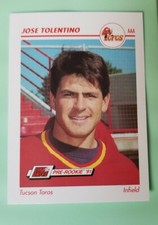 1991 Line Drive Pre-Rookie AAA Jose Tolentino #620 - Tucson Toros 