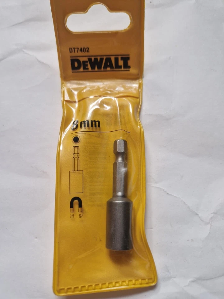 DEWALT elu 8mm magnetic socket drive x dcd985 dcd795 dcf885 dcf886 - Image 1 of 1