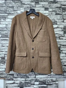 Neu ohne Etikett Wallace & Barnes Moon gewebt in England Lammwolle Schal Sport Mantel 38 S - Bild 1 von 8