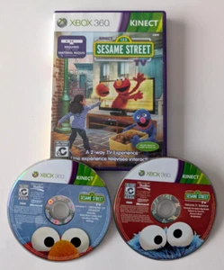 kinect Sesame Street TV season 1  2012 Xbox 360 CIB complete Game tested works - Picture 1 of 7