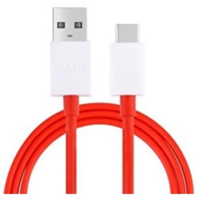 ONEPLUS CAVO DATI RICARICA ORIGINALE USB TO USB -C TYPE-C DASH D301 RED 78CDF1A - Immagine 1 di 4