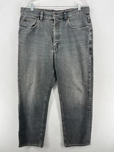 INDIGO PALMS Jeans Mens 36x30 TOMMY BAHAMA Classic Denim Washed Cotton Gray - Picture 1 of 15
