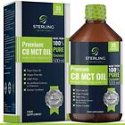 Premium 99.7% Pure C8 MCT Oil | 100% Pure Coconut | 500ml Vegan Supplement