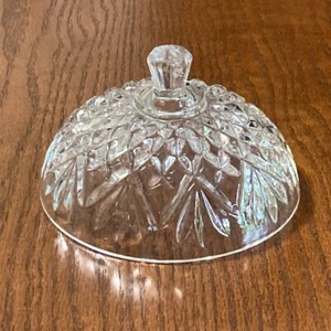 ANKER HOCKING Ananas Muster bedeckt Butterkuppel NUR DECKEL Ersatz - Bild 1 von 7
