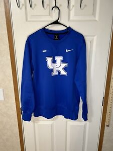 Nike Dri Fit University Of Kentucky Men’s Sweatshirt UK Crew Neck Size Large