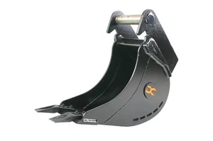 MS03 20cm Tieflöffel Baggerschaufel Baggerlöffel Minibagger 20 cm 200 mm Hardox - Bild 1 von 3