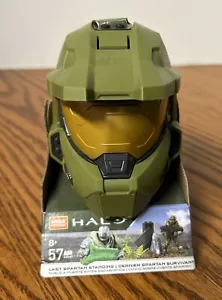 Last Spartan Standing - Casco Spartan verde - Set Halo Mega Construx - NUOVO - Foto 1 di 5