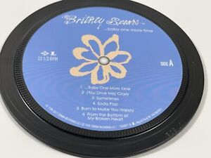 Britney Spears. Record label coaster. ...One More Time