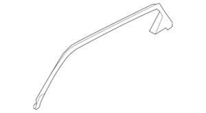 2012-2017 Hyundai Azera OEM Left Rear Door Upper Trim Cover 83910-3V010-4X - Picture 1 of 3