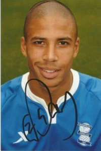 BIRMINGHAM: CURTIS DAVIES SIGNED 6x4 PORTRAIT PHOTO+COA - Picture 1 of 1