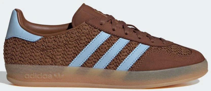 Size 6 - Adidas Gazelle Indoor Crochet Pack - Preloved Brown W